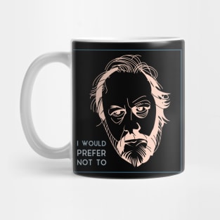 Žižek - I would prefer not to V.2 Mug